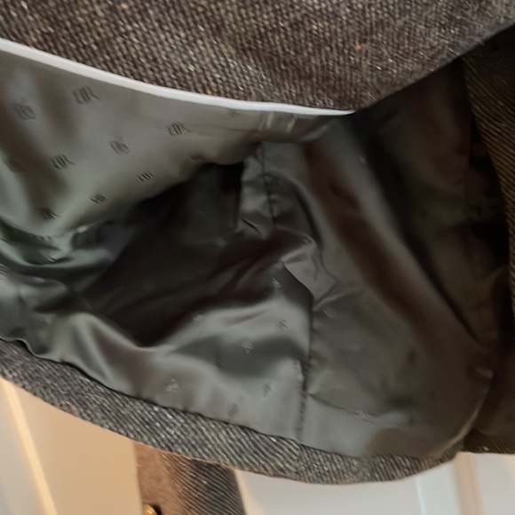 Banana Republic brown tweed blazer, double breasted. One button closure - Picture 7 of 9